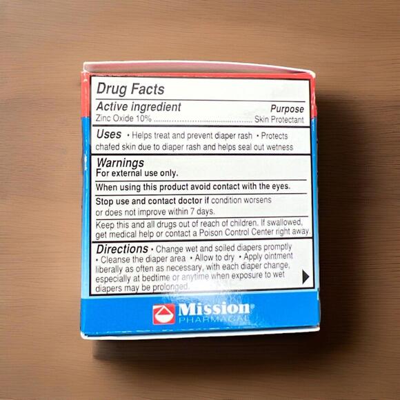 Dr. Smith's Quick Relief Diaper Ointment Zinc Oxide 2 OZ Jar New in Box - Picture 4 of 5